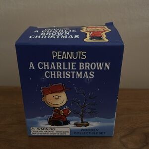 Charlie Brown Christmas display